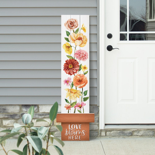 Porch Sign - Love Blooms