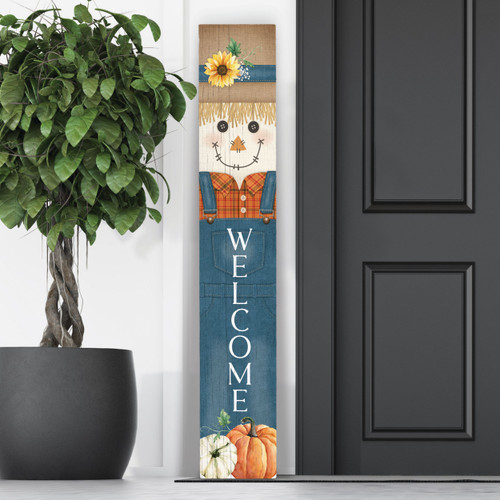 Porch Sign - Scarecrow Welcome