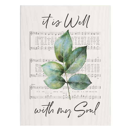 Word Block - It Is Well