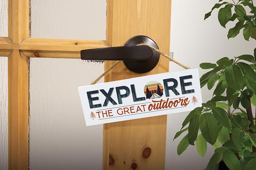 Lake & Lodge Collection Hanging Sign - Explore