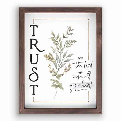 Framed Art - Trust