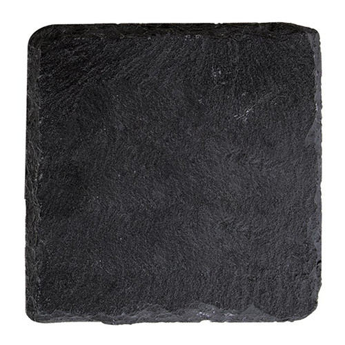 Square Slate Coaster - 4/pk