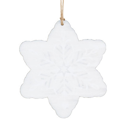 Snowflake Ornament - 3.75"H Snowflake Ornament - 3.75"H