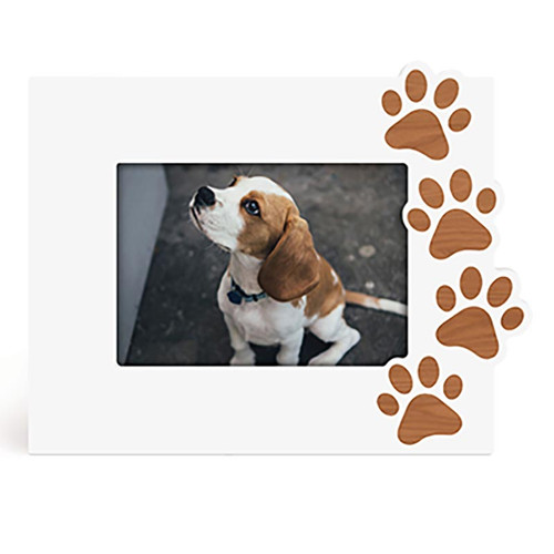Pawprint Photo Frame