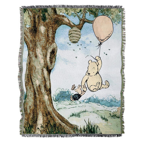 Pooh Bear Woven Blanket - Pooh Bear