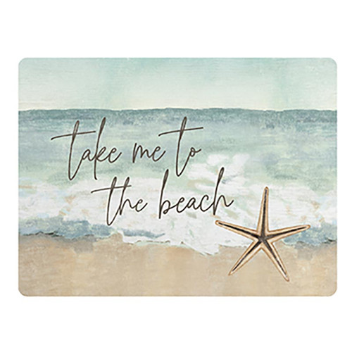 Happiness Comes In Waves Magnet - Take Me To The Beach