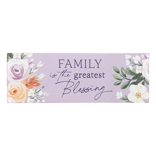 Blooms of Grace Stick Sign - Family
