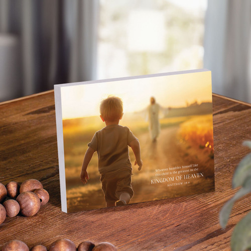 Easel Sign - Whoever Humbles