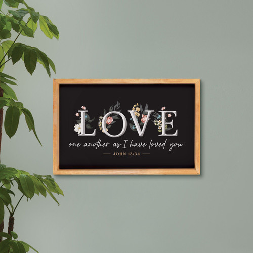 Carved Black Collection - Love One Another