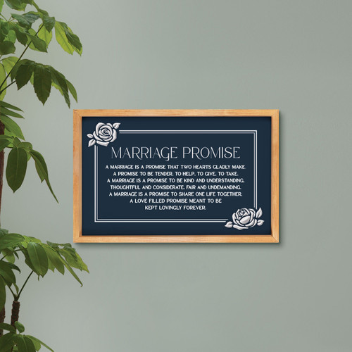 Carved Black Collection - Marriage Promise