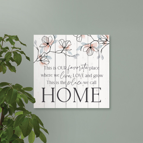 Pallet Sign - This Is Our