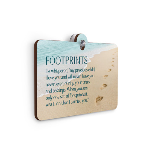 Suction Sign - Footprints