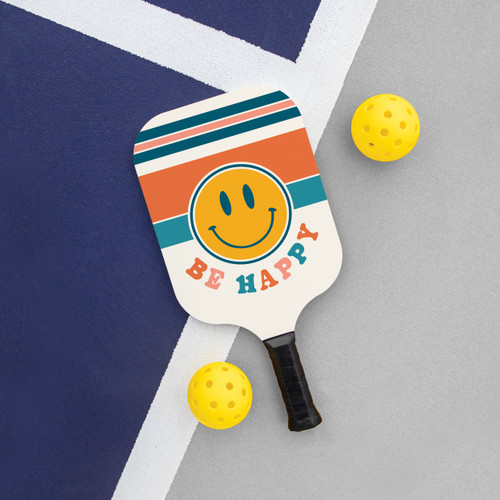 Pickleball Paddle - Be Happy