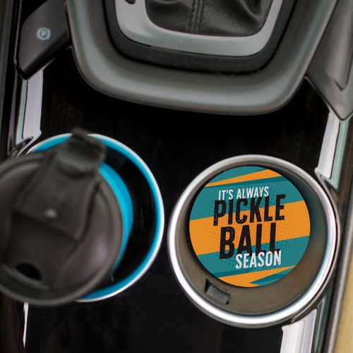 Pickleball Car Coaster (Retail Pack) - It's Always Pickleball