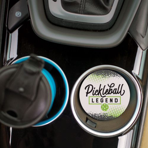 Pickleball Car Coaster (Retail Pack) - Pickleball Legend