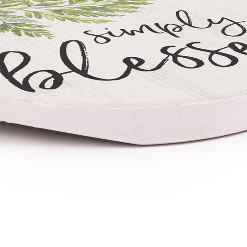 Ceramic Car Coasters (Retail Pack) - Simply Blessed