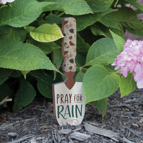 Shovel Sign - Pray For Rain