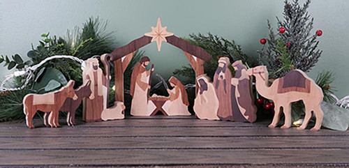Nativity Set - A Savior Is Born - 6Pcs