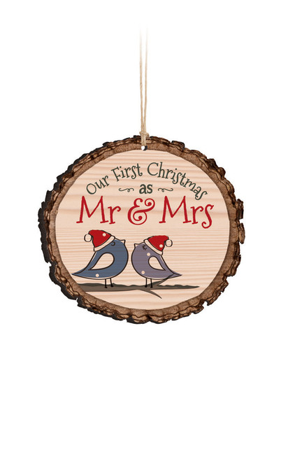 Barky Ornament - Mr & Mrs