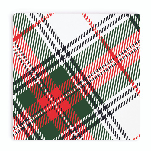 Christmas Coasters - Cream, Red, & Green