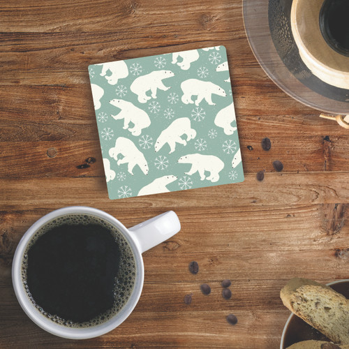 Christmas Coasters - Polar Bears