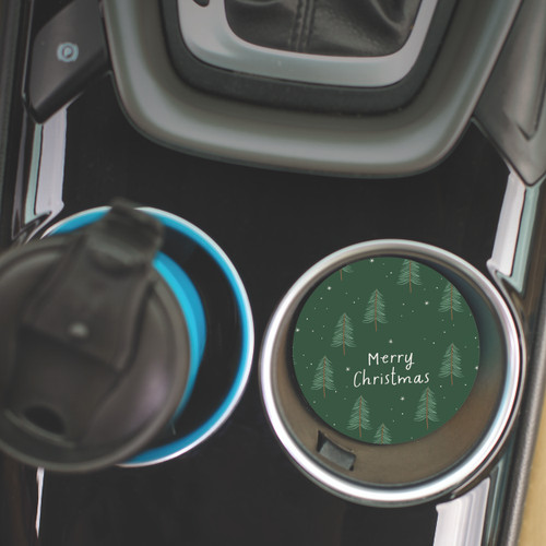 Ceramic Car Coaster - Merry