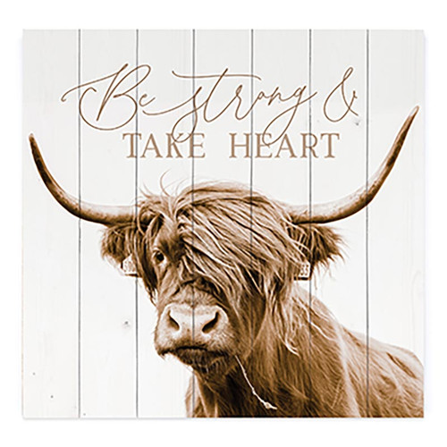 Heartland Home Collection Pallet Sign - Be Strong