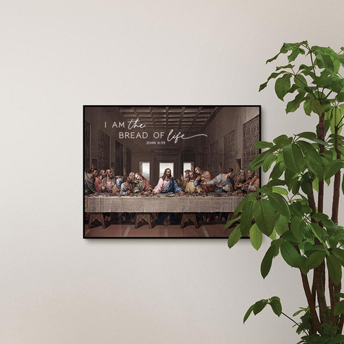 Last Supper Collection Art Prints - I Am The Bread Of Life