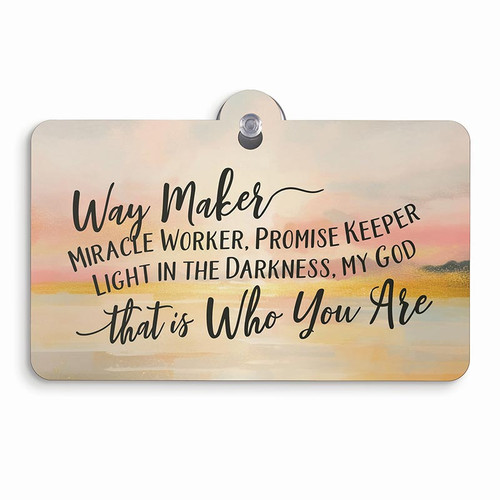 Suction Sign - Way Maker