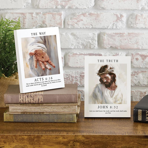 The Way The Truth The Life Collection Easel Block - Acts 4:16