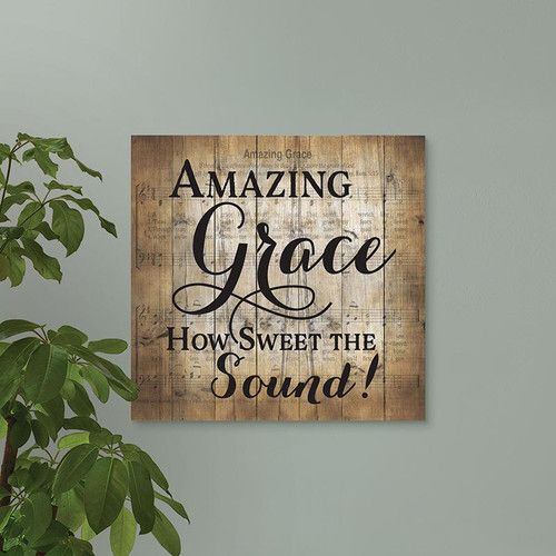 Pallet Decor - Amazing Grace 