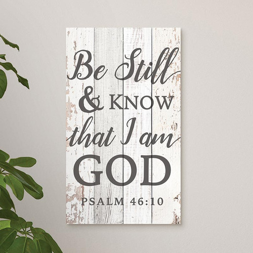 Pallet Decor - Be Still & Know