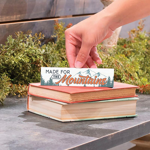 Lake & Lodge Collection Hanging Sign - Made For The Mountains