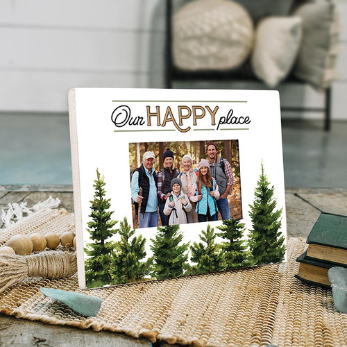 Lake & Lodge Collection Photo Frame - Our Happy Place