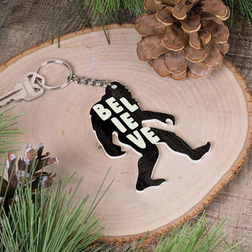 Lake & Lodge Collection Key Chains - Believe Bigfoot