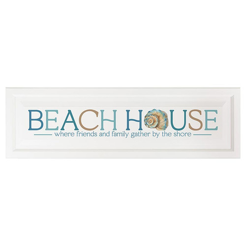 Coastal Collection Panel Sign - Beach House 