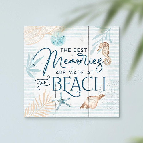 Coastal Collection Pallet Decor - The Best Memories