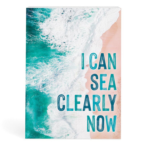 Coastal Collection Word Block - I Can Sea