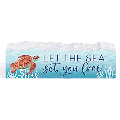 Coastal Collection Ornate Decor - Let The Sea