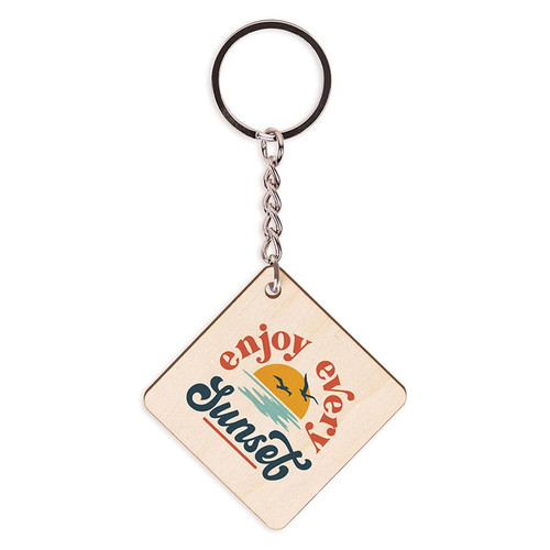 Coastal Collection Key Chains - Enjoy Every Sunset
