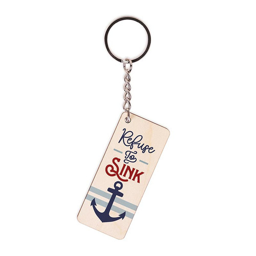 Coastal Collection Key Chains - Refuse To Sink