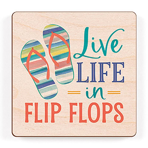 Coastal Collection Magnet - Live Life