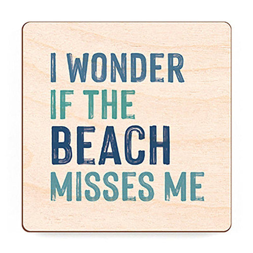Coastal Collection Magnet - I Wonder