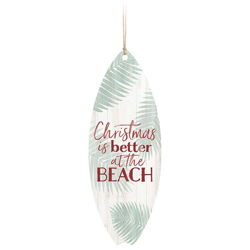 Coastal Collection Ornaments - Christmas Is Better