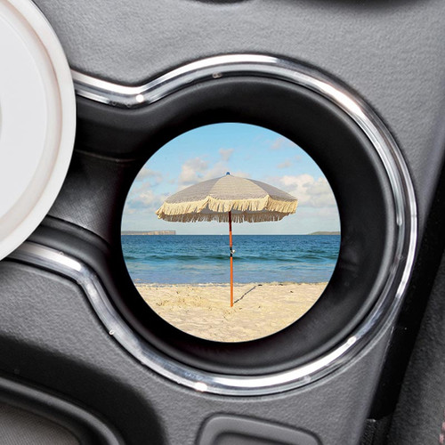 Coastal Collection Car Coasters (Retail Pack) - Umbrella