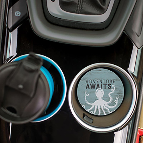 Coastal Collection Car Coasters - Adventure Awaits