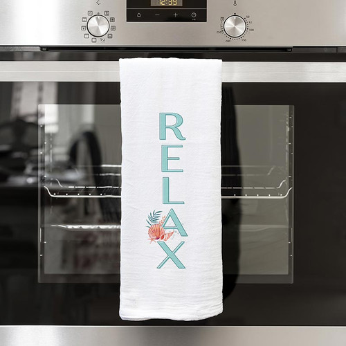 Coastal Collection Tea Towels - Relax