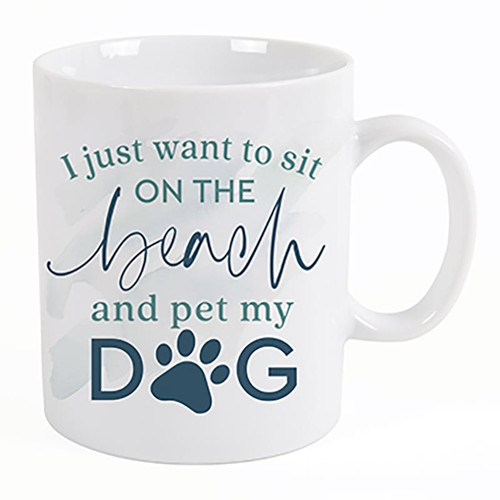 Coastal Collection Mugs - I Just Want To Sit