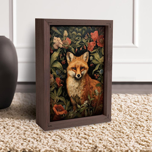 Framed Linen - Fox