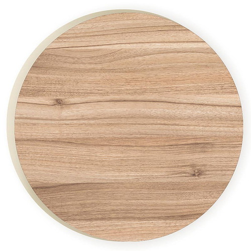 Faux Wood Ceramic Car Coaster